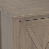 Ela - Medium TV Stand - Smoky Brown - Furniture Home Direct