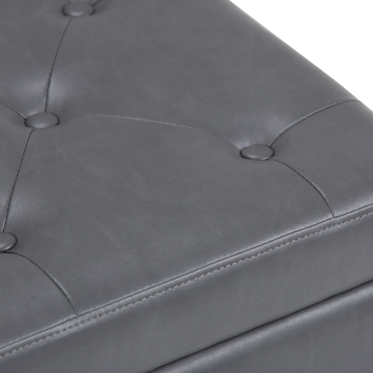Hamilton - Upholstered Storage Ottoman - Furniture Home Direct