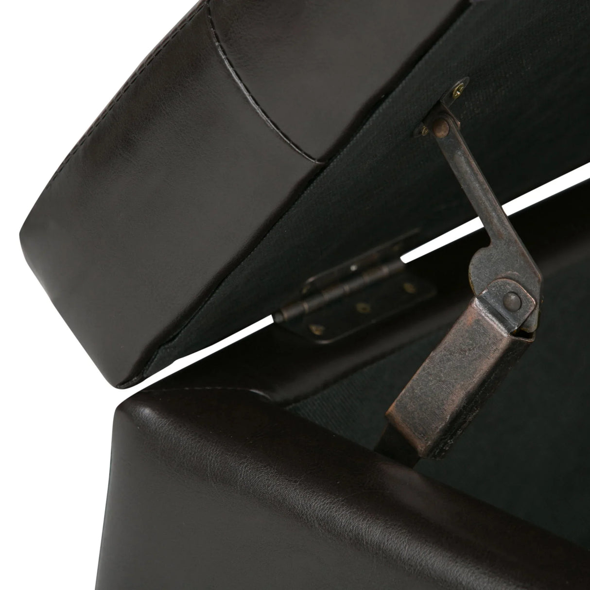 Cosmopolitan - Upholstered Storage Ottoman - Furniture Home Direct