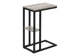 Accent Table, C - Shaped, Marble Look Contemporary & Modern Convenient Design - Furniture Home Direct