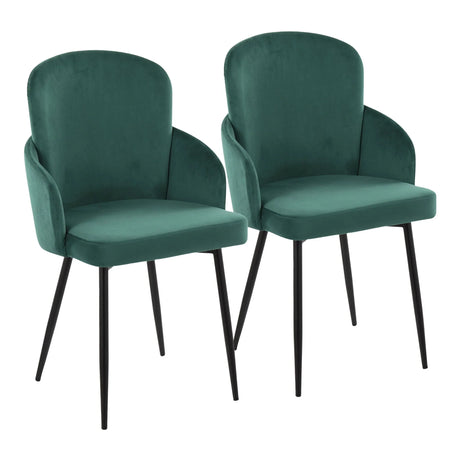 Dahlia - Contemporary Elegant Design Dining Chair (Set of 2) - Furniture Home Direct