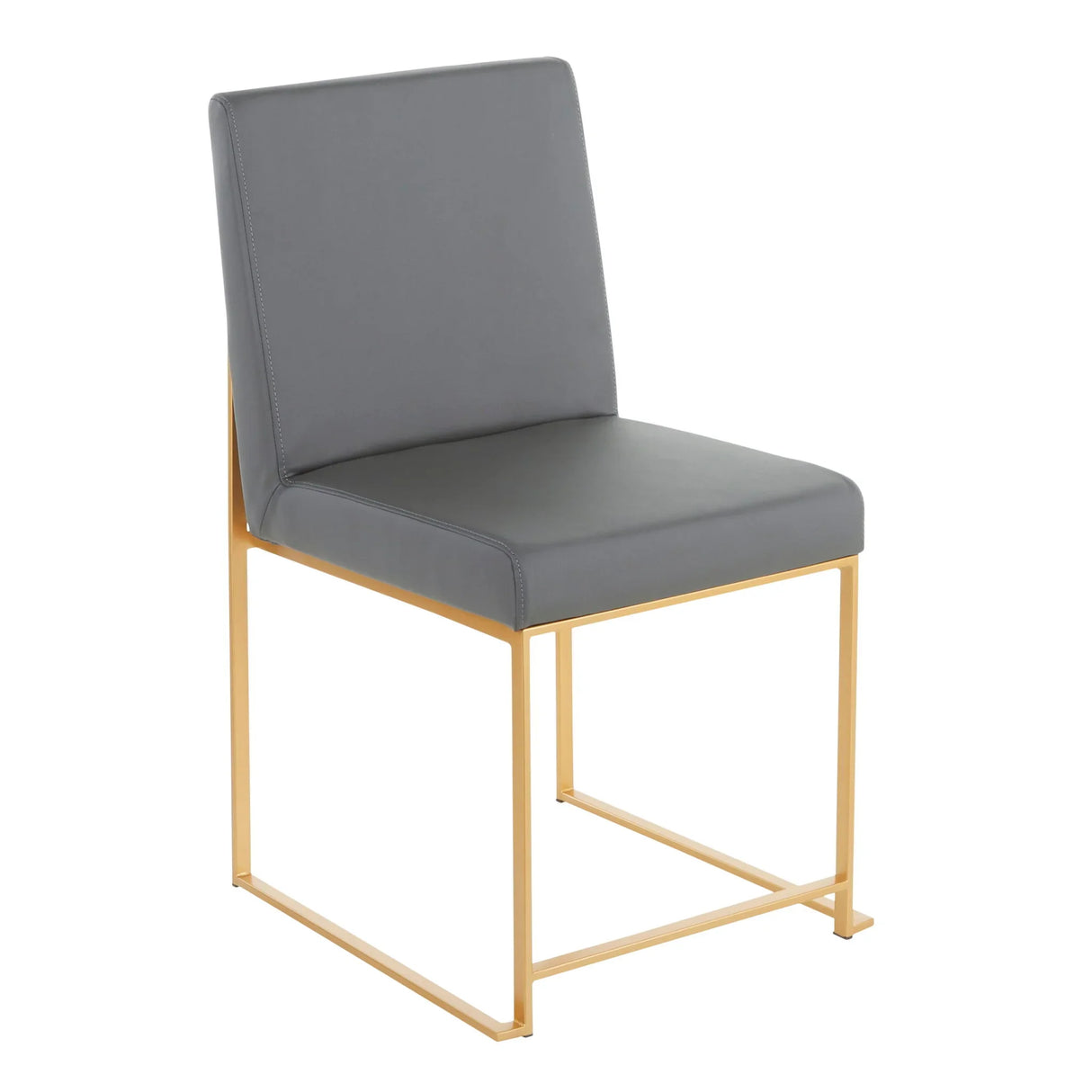 Fuji - Contemporary Stylish Frame, High Back Dining Chair (Set of 2) - Furniture Home Direct