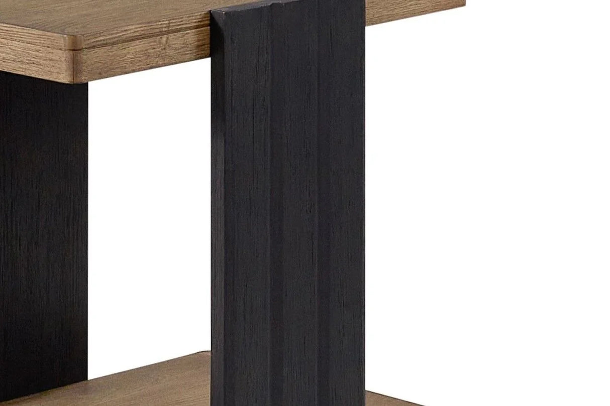 Channel - Chairside Table - Black - Furniture Home Direct