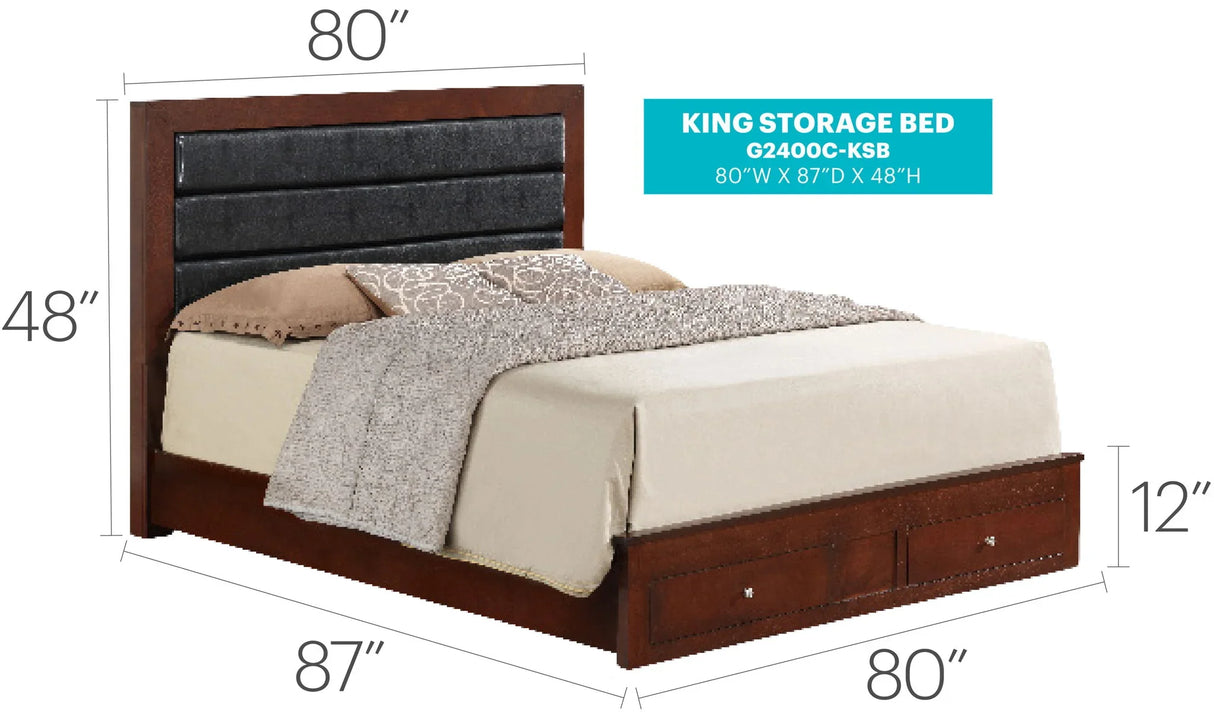 Elegant Storage Bed For Cozy Spaces - Furniture Home Direct