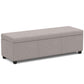 Avalon - Multifunctional Storage Ottoman Bench - Furniture Home Direct