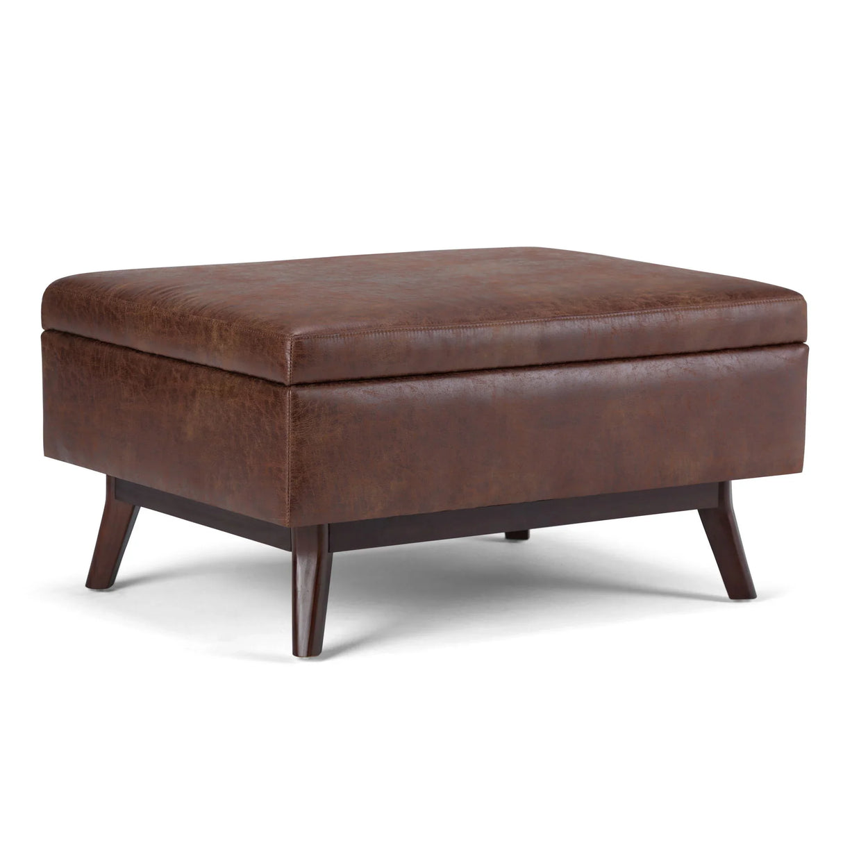 Owen - Upholstered Rectangular Storage Ottoman - Furniture Home Direct