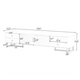 Modern TV Stand With Storage For Living Room - Furniture Home Direct