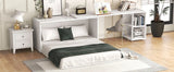 Bedroom Bundle - Queen Murphy bed + Area Rug + Office Chair - Furniture Home Direct