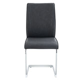 Luxury Simple Arch High Resilience Dining Chair With Arched Leg - Furniture Home Direct
