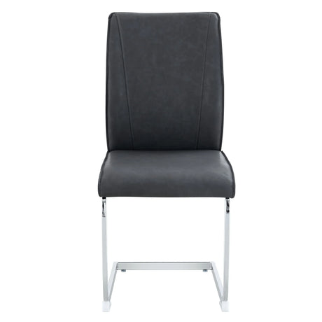 Luxury Simple Arch High Resilience Dining Chair With Arched Leg - Furniture Home Direct