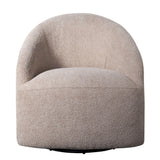Upholstered 360 Degree Swivel Chair - Furniture Home Direct