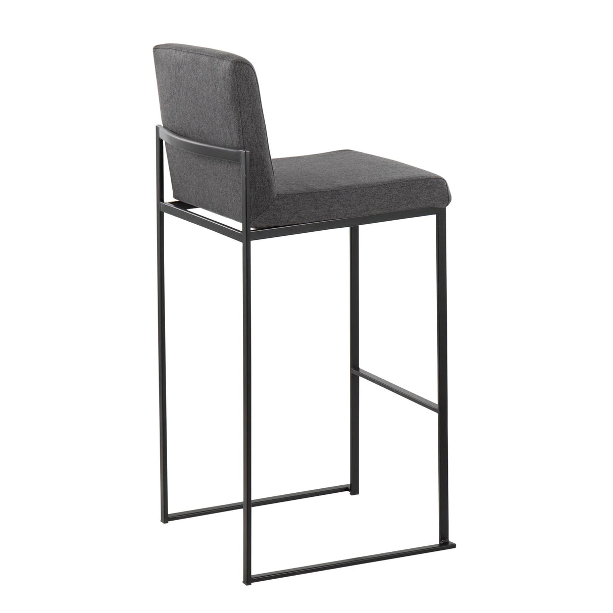 Fuji - Contemporary High Back Barstool Elegant Design - Furniture Home Direct