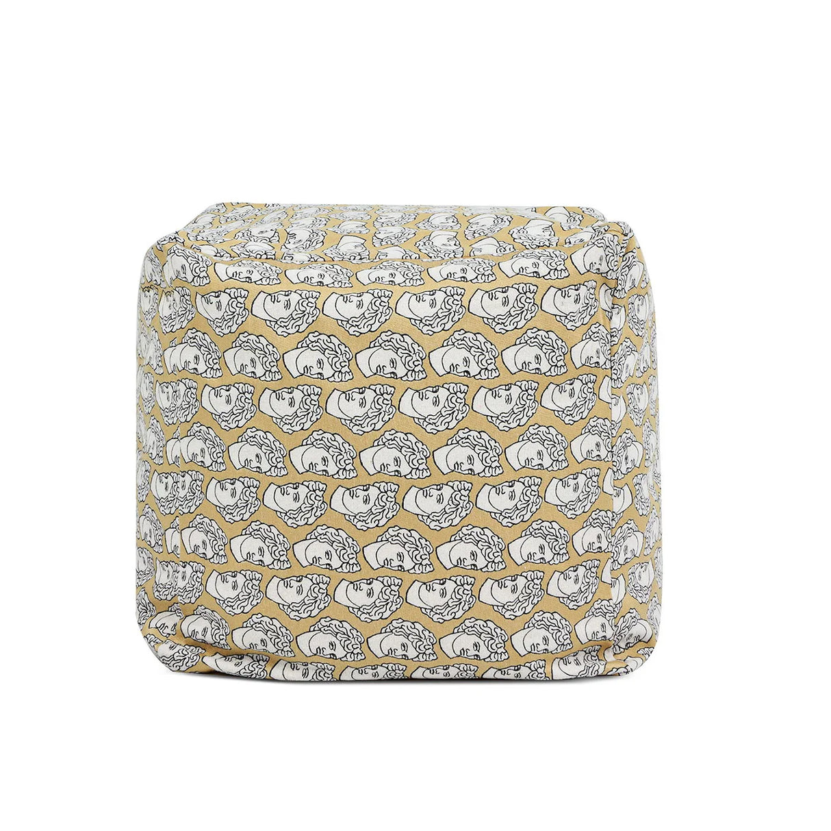 Pouf Luxury Oversized Bean Bag Cube Ottoman - Furniture Home Direct