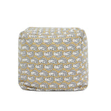 Pouf Luxury Oversized Bean Bag Cube Ottoman - Furniture Home Direct