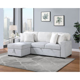 Ford - Reversible Pull Out Sofa Bed - Light Gray