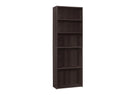 Bookshelf, Bookcase, 6 Tier, For Office, Transitional - Furniture Home Direct