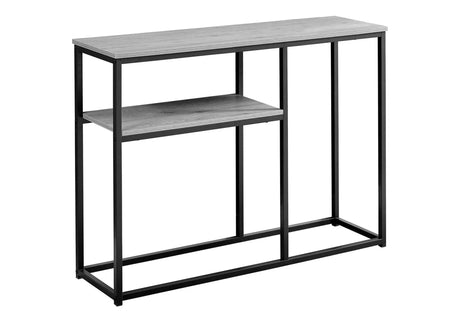 Accent Console Table For Entryway, Contemporary & Convenient Design - Gray - Furniture Home Direct
