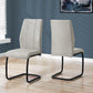 Dining Chair, Side, Upholstered For Dining Room, Contemporary & Modern (Set of 2) - Furniture Home Direct