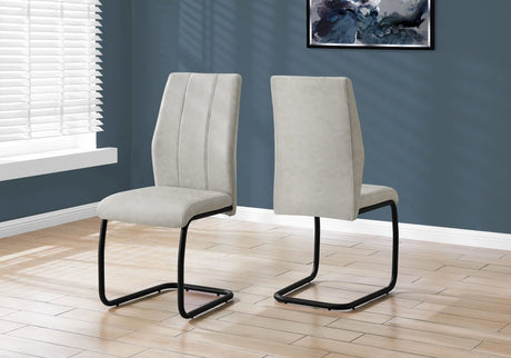 Dining Chair, Side, Upholstered For Dining Room, Contemporary & Modern (Set of 2) - Furniture Home Direct