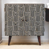 Edessa Bone Inlay Cabinet - Furniture Home Direct