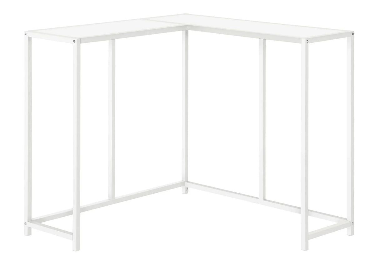 Corner Accent Console Table For Entryway, Unique L-Shaped Design - Furniture Home Direct