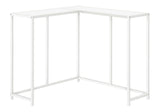 Corner Accent Console Table For Entryway, Unique L-Shaped Design - Furniture Home Direct
