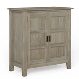 Burlington - Handcrafted Low Storage Cabinet - Furniture Home Direct