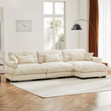 Super Comfort Oversized Modular Sectional Sofa With Movable Ottoman - Furniture Home Direct