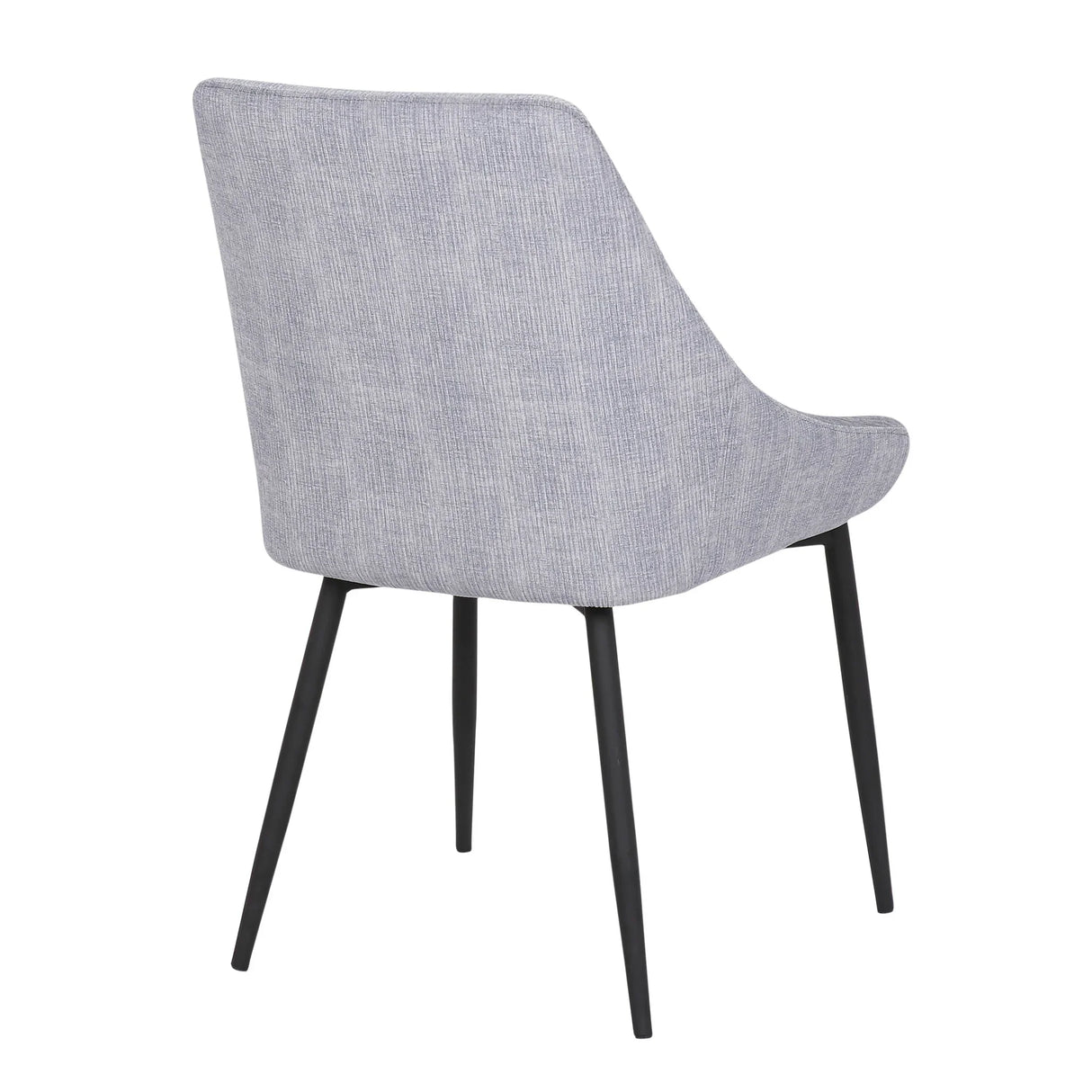 Diana - Contemporary Chair (Set of 2) - Black / Gray - Furniture Home Direct