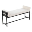 Kari - Farmhouse Luxe Design Bench - Furniture Home Direct