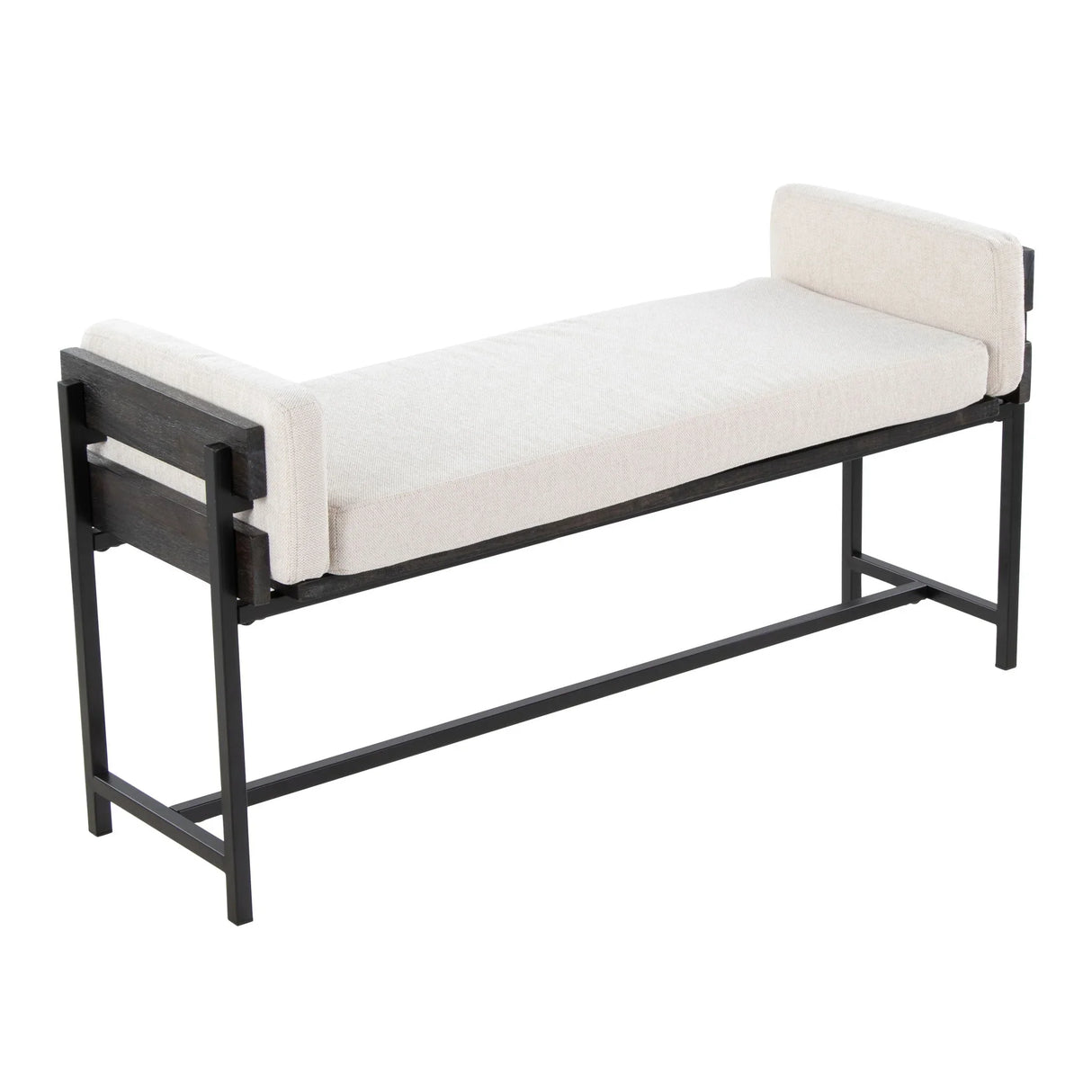 Kari - Farmhouse Luxe Design Bench - Furniture Home Direct