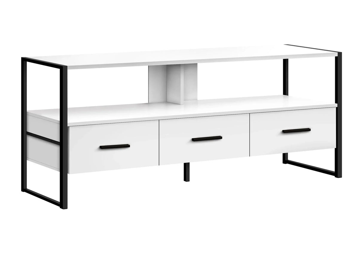 TV Stand, Console, Media Entertainment Center, Storage Drawers, Modern - Furniture Home Direct