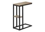 Accent Table, C - Shaped, Marble Look Contemporary & Modern Convenient Design - Furniture Home Direct