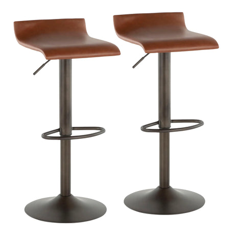 Ale - Industrial Barstool (Set of 2) - Furniture Home Direct