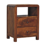 Aspen - Nightstand - Chestnut - Furniture Home Direct