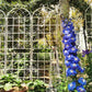 Metal Garden Rustproof Trellis For Climbing Plants Outdoor Flower Support - Furniture Home Direct