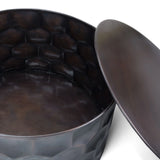 Whitney - Handcrafted Metal Storage Table - Furniture Home Direct