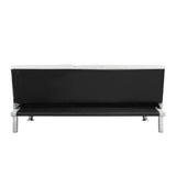 Sleeper Sofa with Armrest and Two Cup Holders - White - Furniture Home Direct