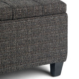 Harrison - Upholstered Coffee Table Storage Ottoman - Furniture Home Direct