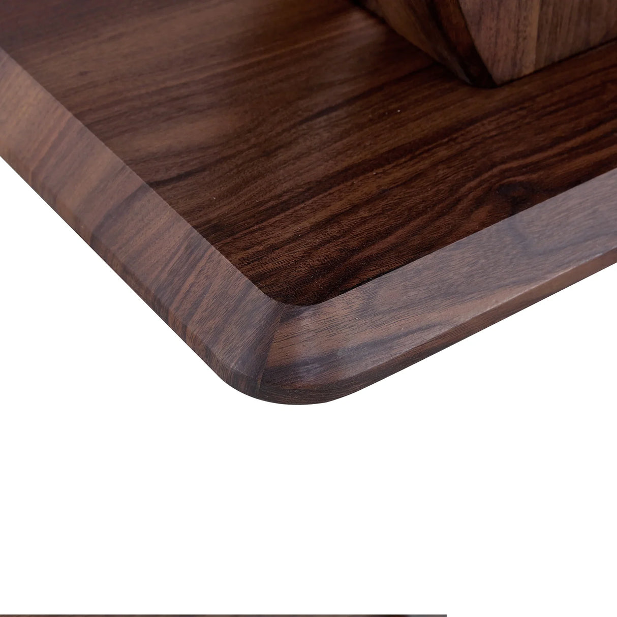 Coffee Table Modern Rectangular Walnut Finish Walnut - Furniture Home Direct