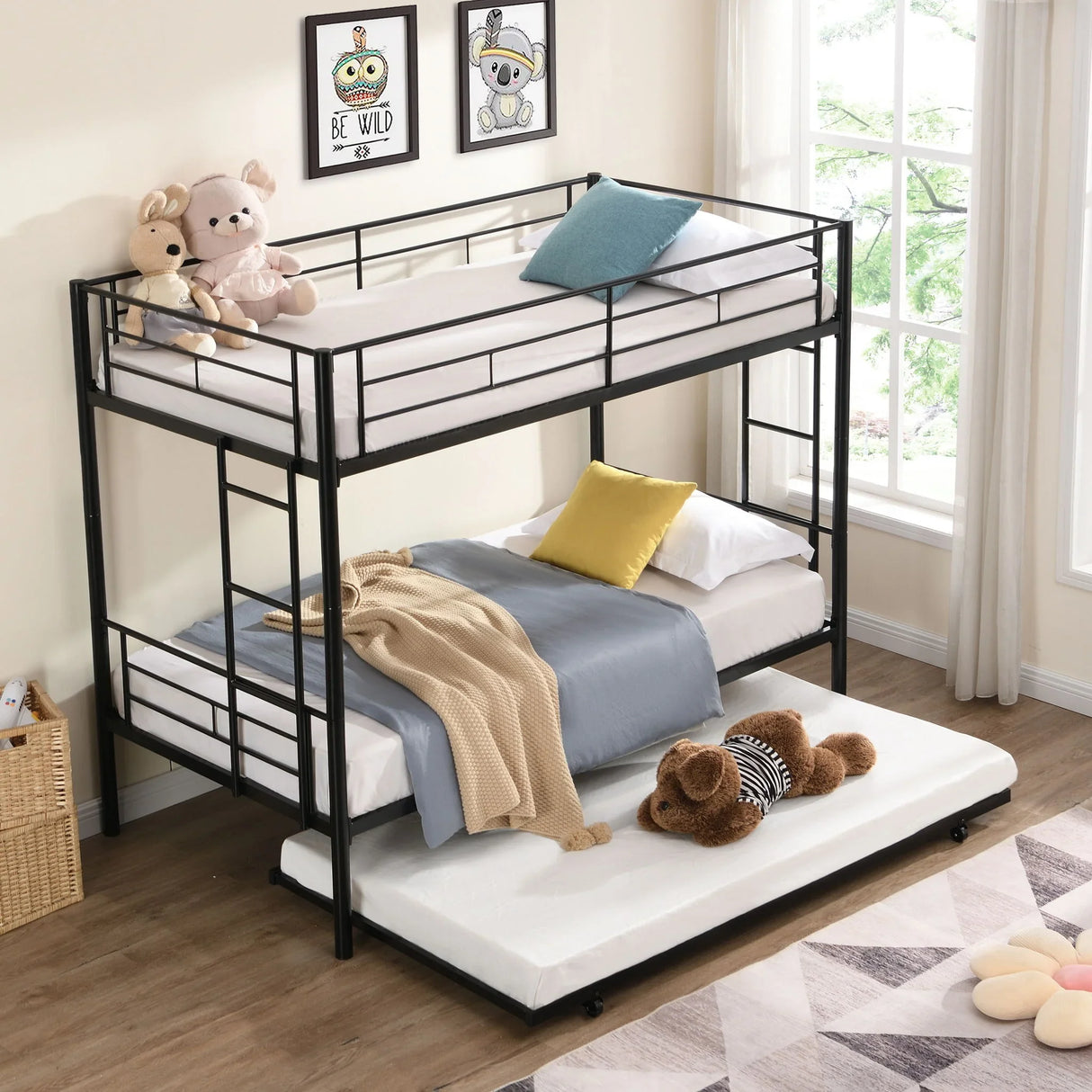 Bunk Bed With Trundle - Furniture Home Direct