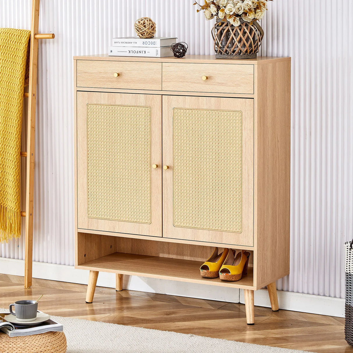 Multifunctional Modern Minimalist Shoe Cabinet - Furniture Home Direct