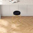 Jane - 26" Mid-Century Modern Luxury Upholstered Stool - Furniture Home Direct