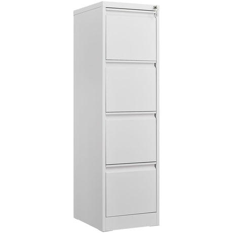 All Metal 3 Drawer File Cabinet With Lock For Office