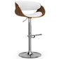 Amery - Mid Century Modern Adjustable Swivel Bar Stool - Furniture Home Direct