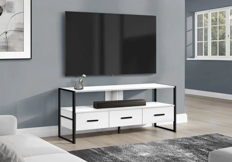 TV Stand, Console, Media Entertainment Center, Storage Drawers, Modern - Furniture Home Direct
