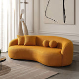 Drake - Japandi Style Curvy Boucle Sofa - Furniture Home Direct