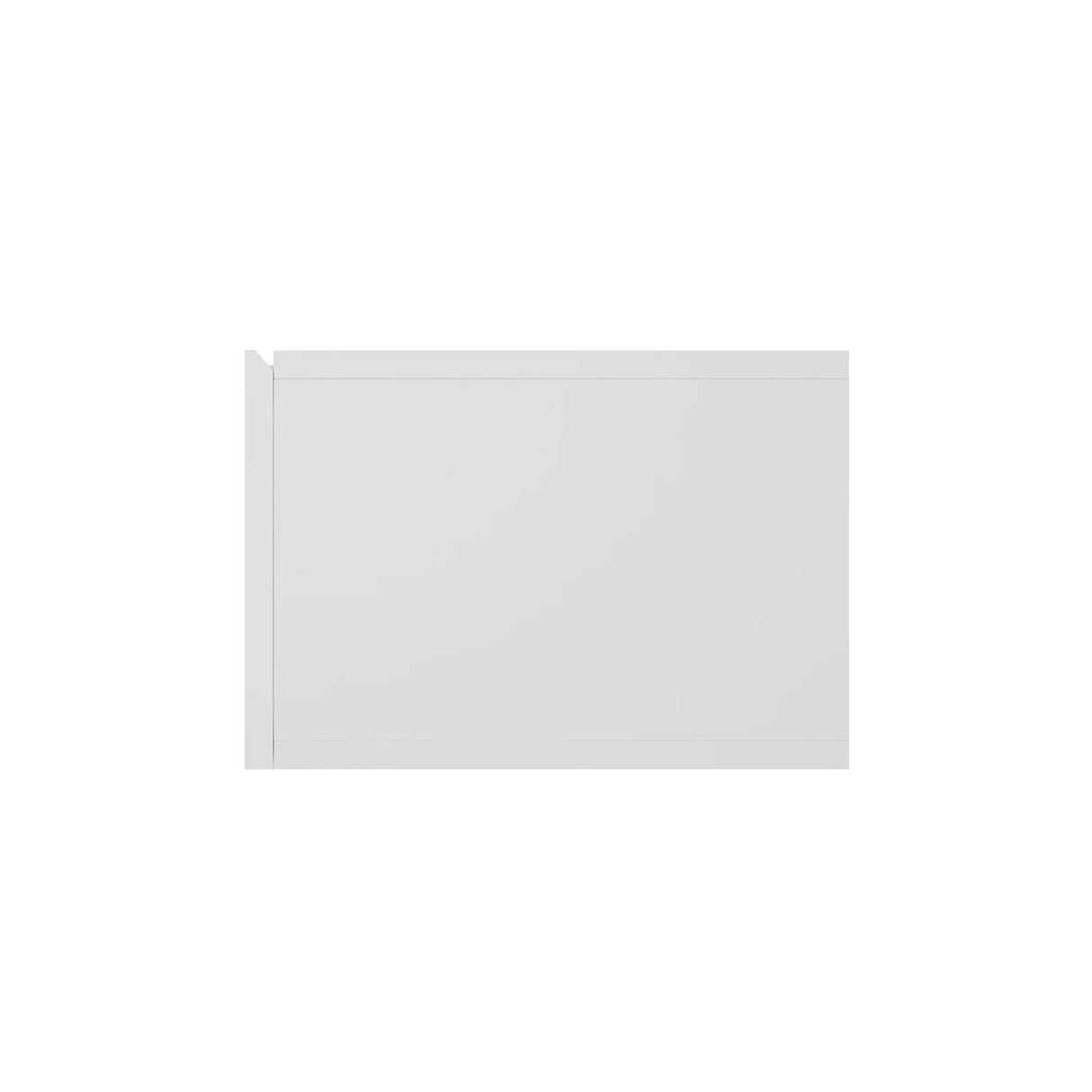 Wall Mounted TV Stand 63 Inch LED Illuminated White - Furniture Home Direct