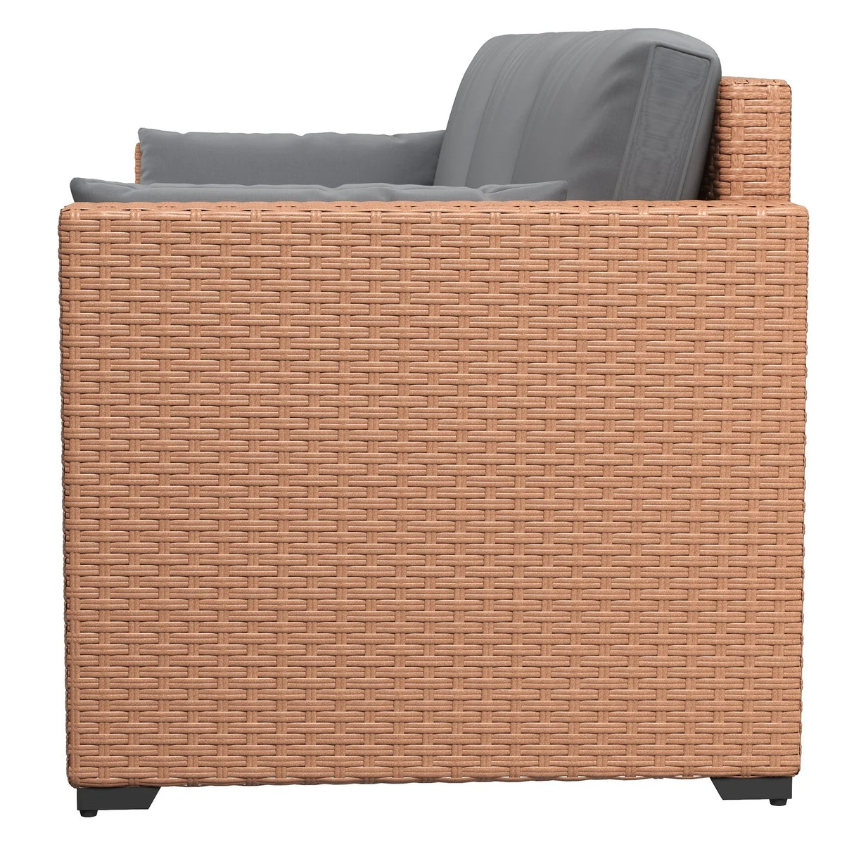 Outdoor Wicker Sofa - Gray - Furniture Home Direct