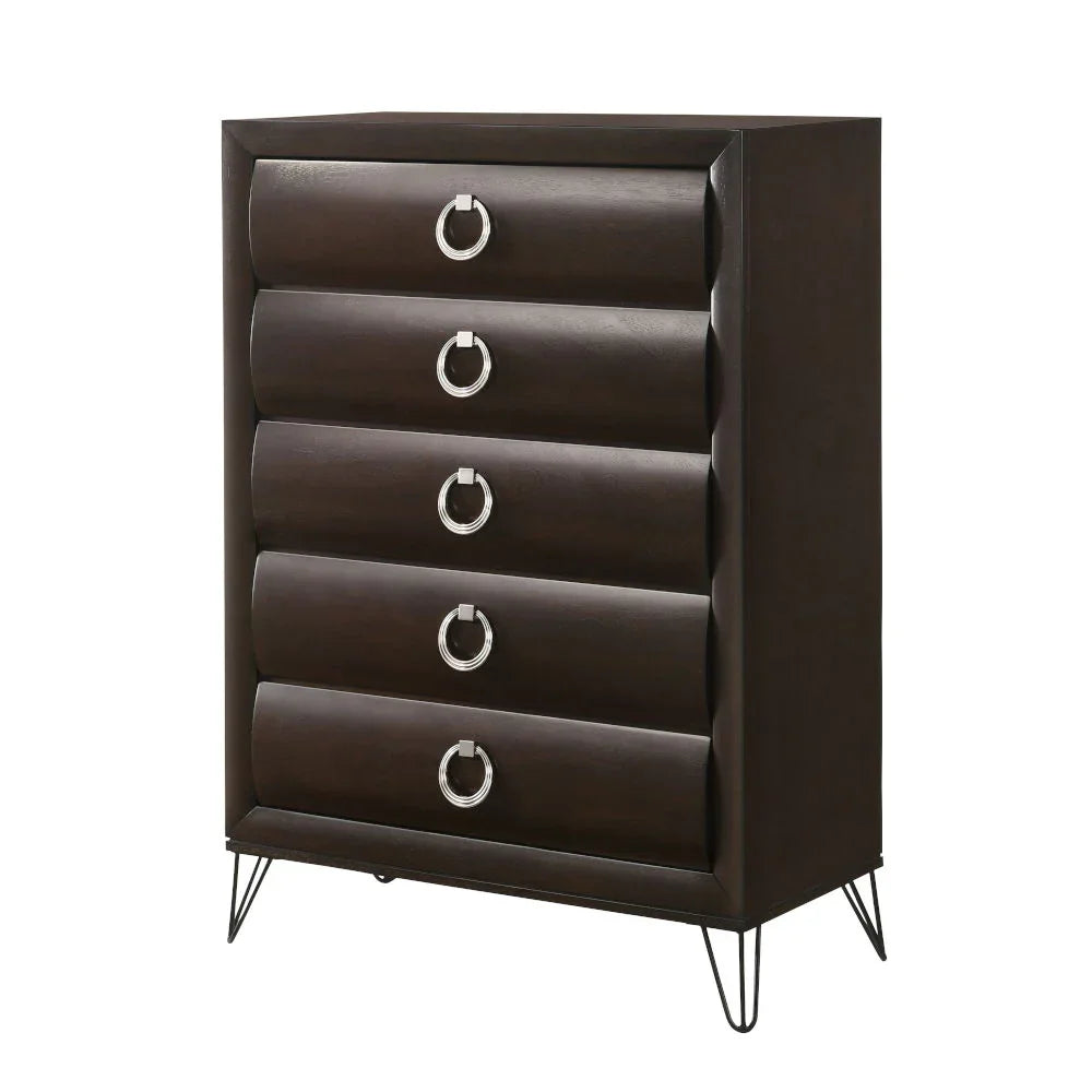 Tablita - Chest - Dark Merlot - Furniture Home Direct